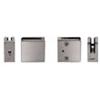 Z-Series Square Type Flat Base Zinc Clamps for 3/8" Glass