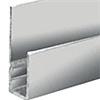 CRL 1/4" Deep Nose Heavy Indented Back "J" Channel