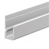 CRL 1/4" Standard Indented Back "J" Channel