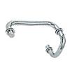 CRL 10" x 28" Back-to-Back Tubular Straight Combination Push and Pull Handle Set 
