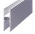 CRL Aluminum "H" Bar for Showcases - 1-5/16" Height