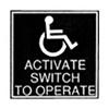 CRL Norton 5700 Series A.D.A. Activate Switch to Operate Signage