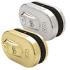 CRL Glass Mounted Slip-On Patch Lock