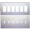 Six Gang Acrylic Mirror Plates