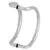 CRL Glass Mounted Curved Style Pull Handle