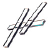 CRL Setting Blocks cushion and support glass, and act as a centering device for glass installed in channels.