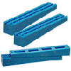 CRL Setting Blocks cushion and support glass, and act as a centering device for glass installed in channels.