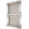 CRL Bel-Air "Plaza" Combination 1-3/4" Doors Units with Obscure Tempered Glass for Slab Doors