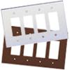 Quad Decora Acrylic Mirror Plate