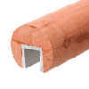 2" Diameter Wood Cap Rails