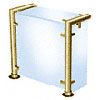 Glass on Top, Front, and One or Both Sides Sneeze Guards