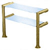 Glass on Top and Shelf Only Sneeze Guards