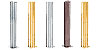 CRL 16" Satin Anodized D990 Posts