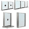 CRL 4" Narrow Inset Aluminum Windows