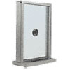 CRL Narrow Inset Windows with 12" Shelf and Deal Tray