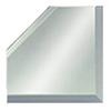 Mitered Mirror Corners Beveled On Three Sides