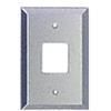 1-1/4" Square Telephone Glass Mirror Plate
