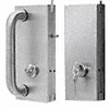 CRL 4x10 Center Lock With Bottom Rail Extension Throw Rod