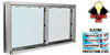 CRL Bullet Resistant Multi-Lite Window