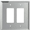 2X Decora Glass Mirror Plate