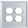 2X Duplex Glass Mirror Plate