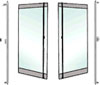 DB130 Rail Mount Handles