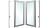DB130 Aluminum Door Mount Handles