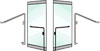 EG110 Series Rail Mount Handles