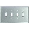 4X Toggle Glass Mirror Plate