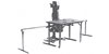 Universal "One-Man" Movable Glass Table