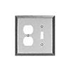 Duplex and Toggle Metal Mirror Plate