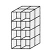 16 Cube Double-Sided Display Systems