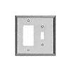 Decora and Toggle Metal Mirror Plate
