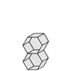 2 Cube Hexagon Display Systems