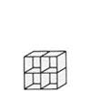 4 Cube Single-Sided Display Systems