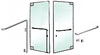 DB110 Series Glass Mount Handles