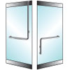 Polished Stainless EG100 Rail Mount Handles