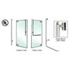 Polished Stainless PA100 Glass Mount Handles
