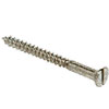 Flat Head Slotted Wood Screws in Boxes of 100