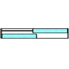 2-Panel Overhead Single Track Sliding Door System