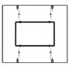 Premier Dry System Four Panels Staggered Square Column Covers