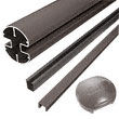 CRL 3" Diameter Round Aluminum Windscreen System 