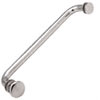 CRL Towel Bar with Traditional Knob