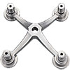 CRL 4-Way Hand Rail Bracket