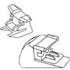 60-Series Window Channel Balance Bottom Guides, Attached