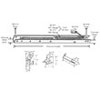 1/2" Non-Tilt Window Channel Balances - Stamped 10 or A