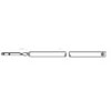 3/8" Diameter Window Balances, Non-Tilt, Extended Rod; White Bushing