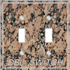 Granique Double Toggle Switch Plate Covers