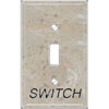 Stonique Single Toggle Switch Plate Covers