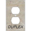 Stonique Duplex Plate Covers